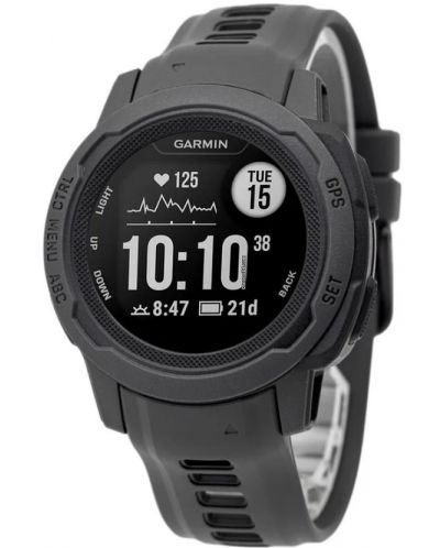 Смарт часовник Garmin - Instinct 2 S, 40mm, графит - 2